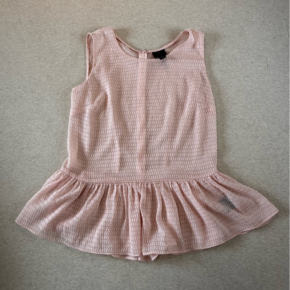 Sheer Pink Worthington Blouse